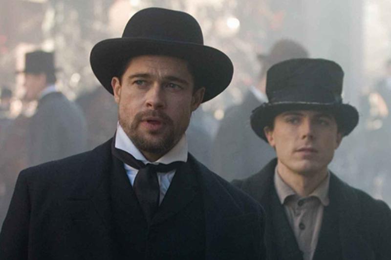 Assassination Of Jesse James Brad Pitt and Casey Affleck