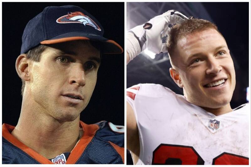 Ed and Christian McCaffrey