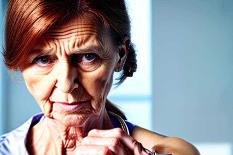 older woman