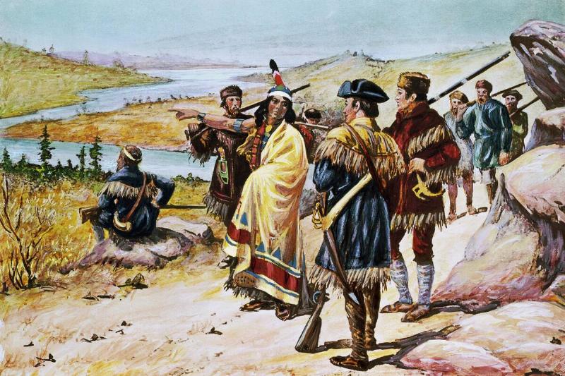 [redacted] Guiding the Lewis And Clark Expedition by Alfred Russell