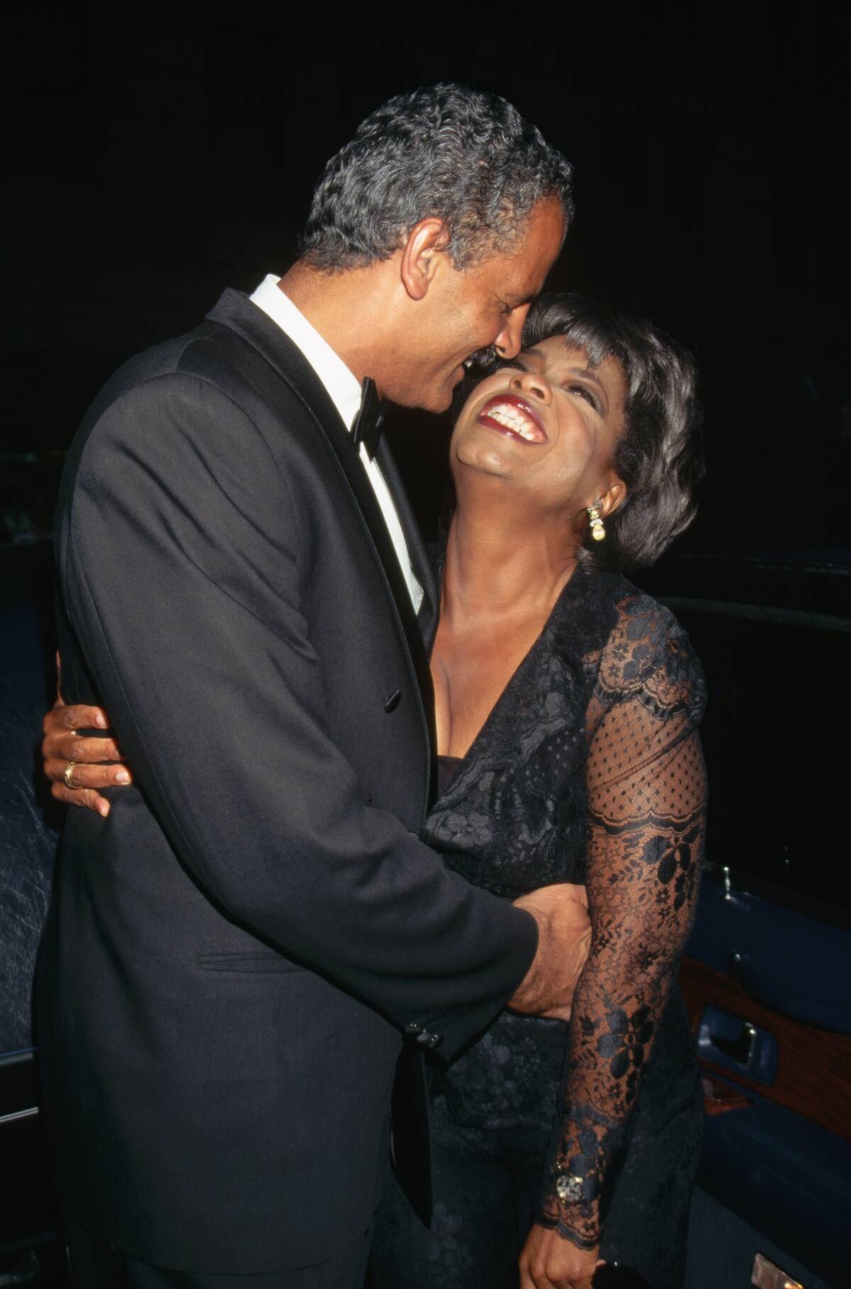 Stedman Graham Hugging Oprah Winfrey