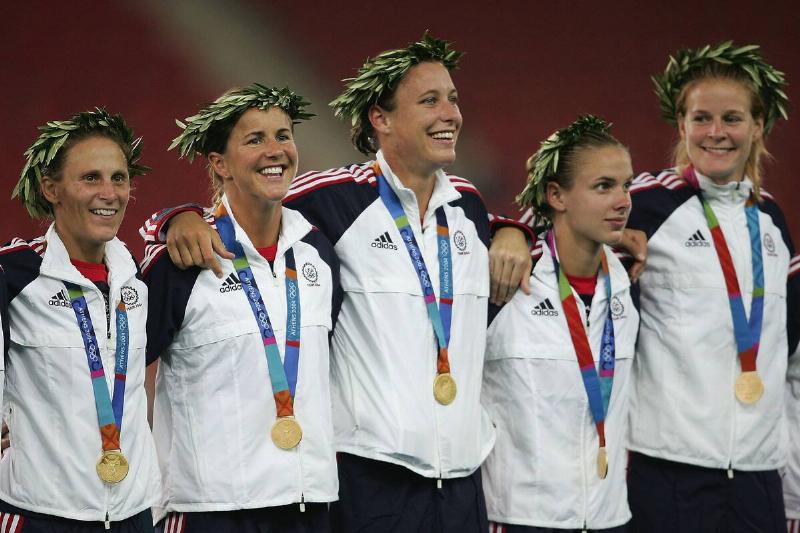 Womens Football Medal Ceremony Womens Football Medal Ceremony