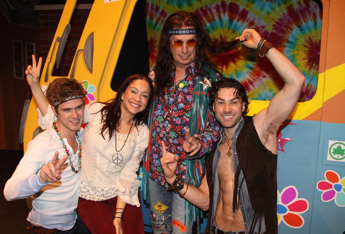 Celebrities Visit Broadway - March 27, 2010