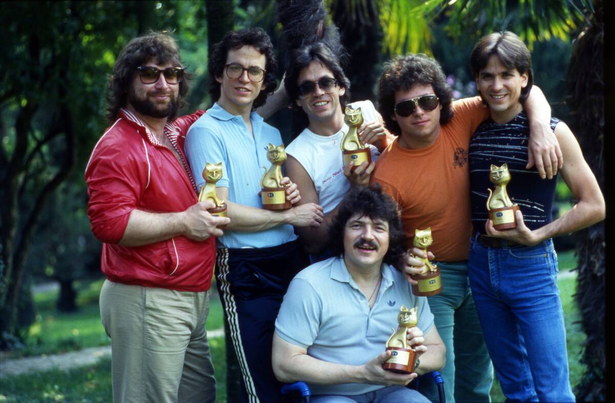 The american rock band of Toto with the Telegatto