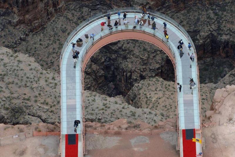 The Grand Canyon Skywalk in Arizona... The Grand Canyon Skywalk in Arizona...