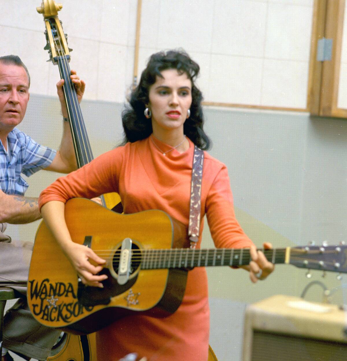 Wanda Jackson In The Studio