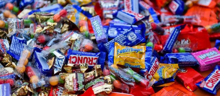 halloween assorted candy