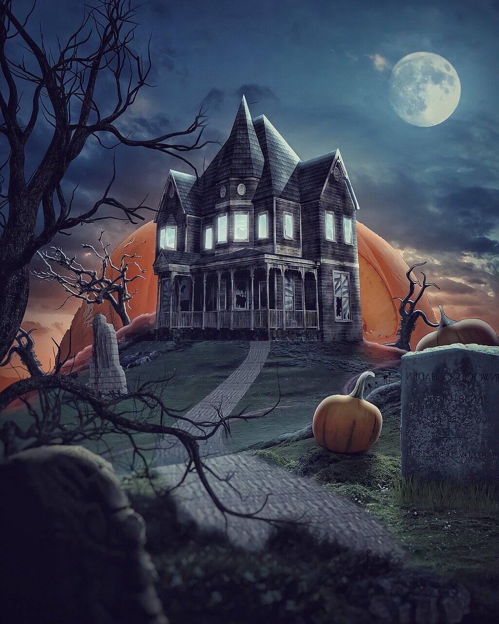 halloween haunted house