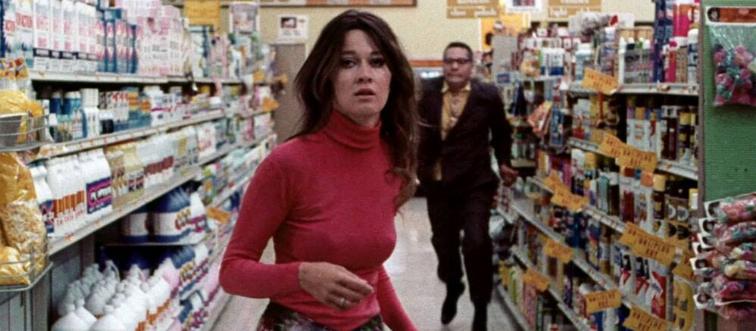 woman in grocery store