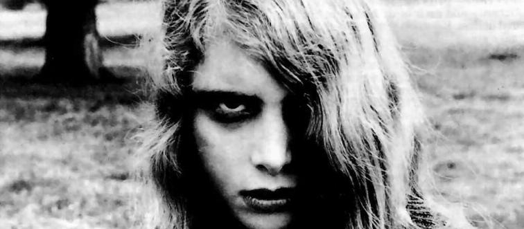black and white image of a girl