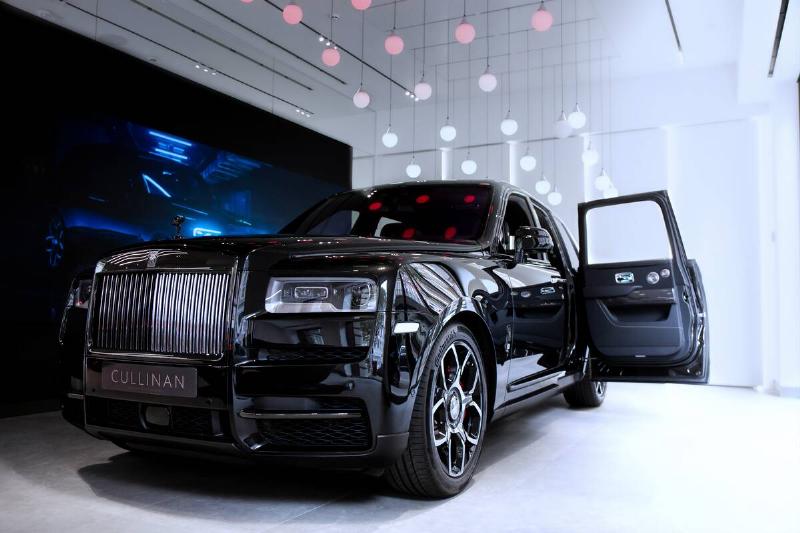 The Rolls Royce Cullinan...