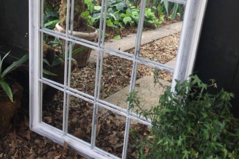 Garden mirrors Garden mirrors