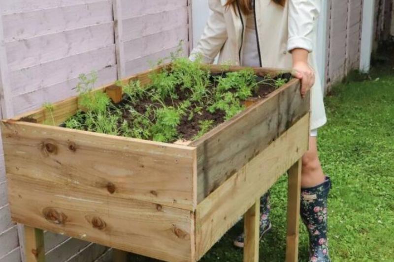 Raised flower beds Raised flower beds