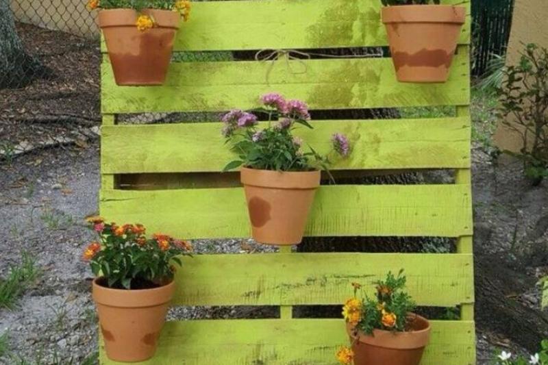 Skids for hanging plants Skids for hanging plants