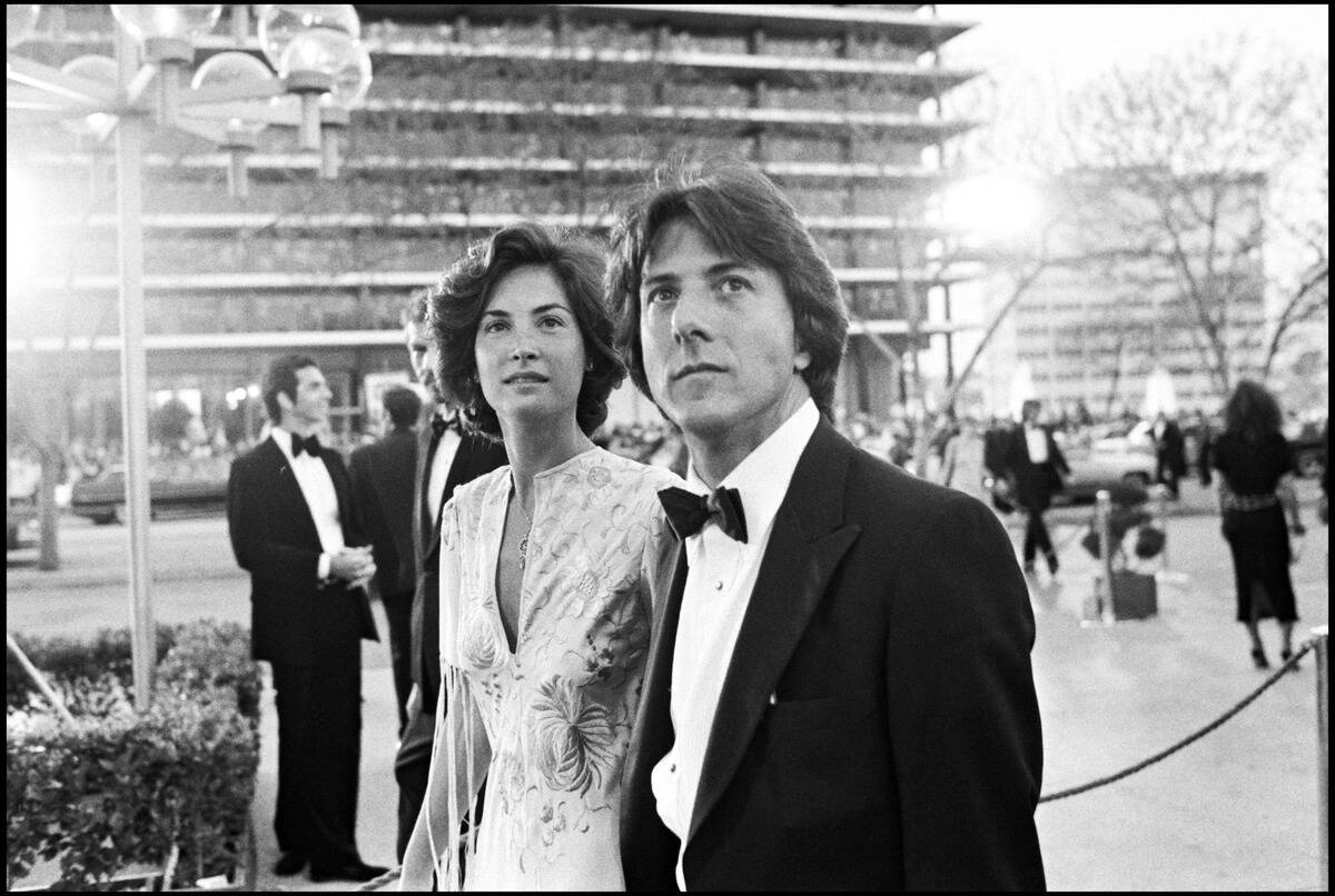 Dustin Hoffman and Lisa Gottsegen Oscars 1979 Archive Photos 1979