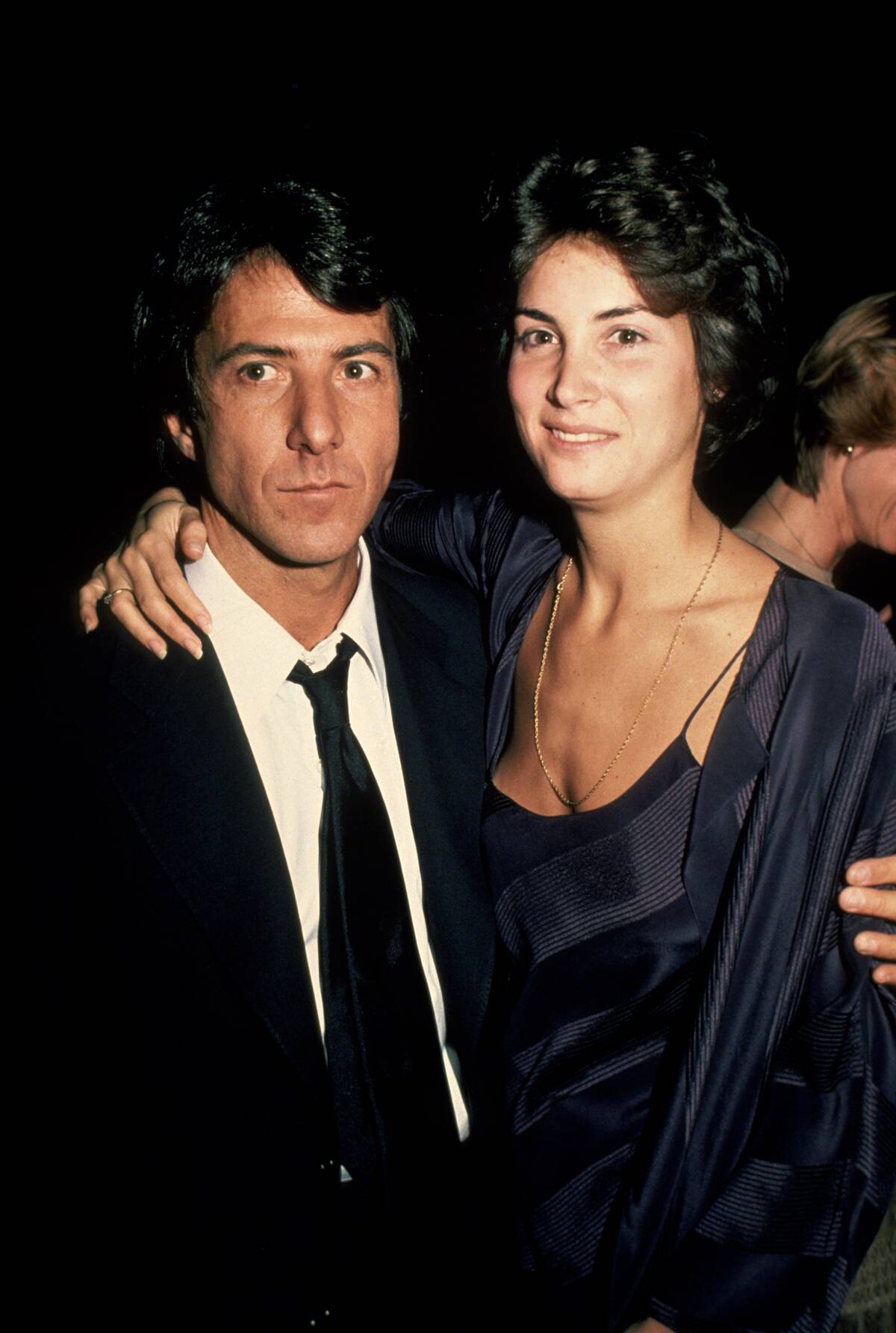 Dustin Hoffman and wife