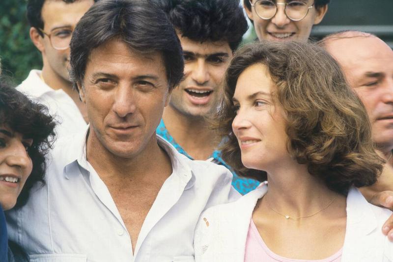 Dustin Hoffman With Wife Lisa Jo Gottsegen