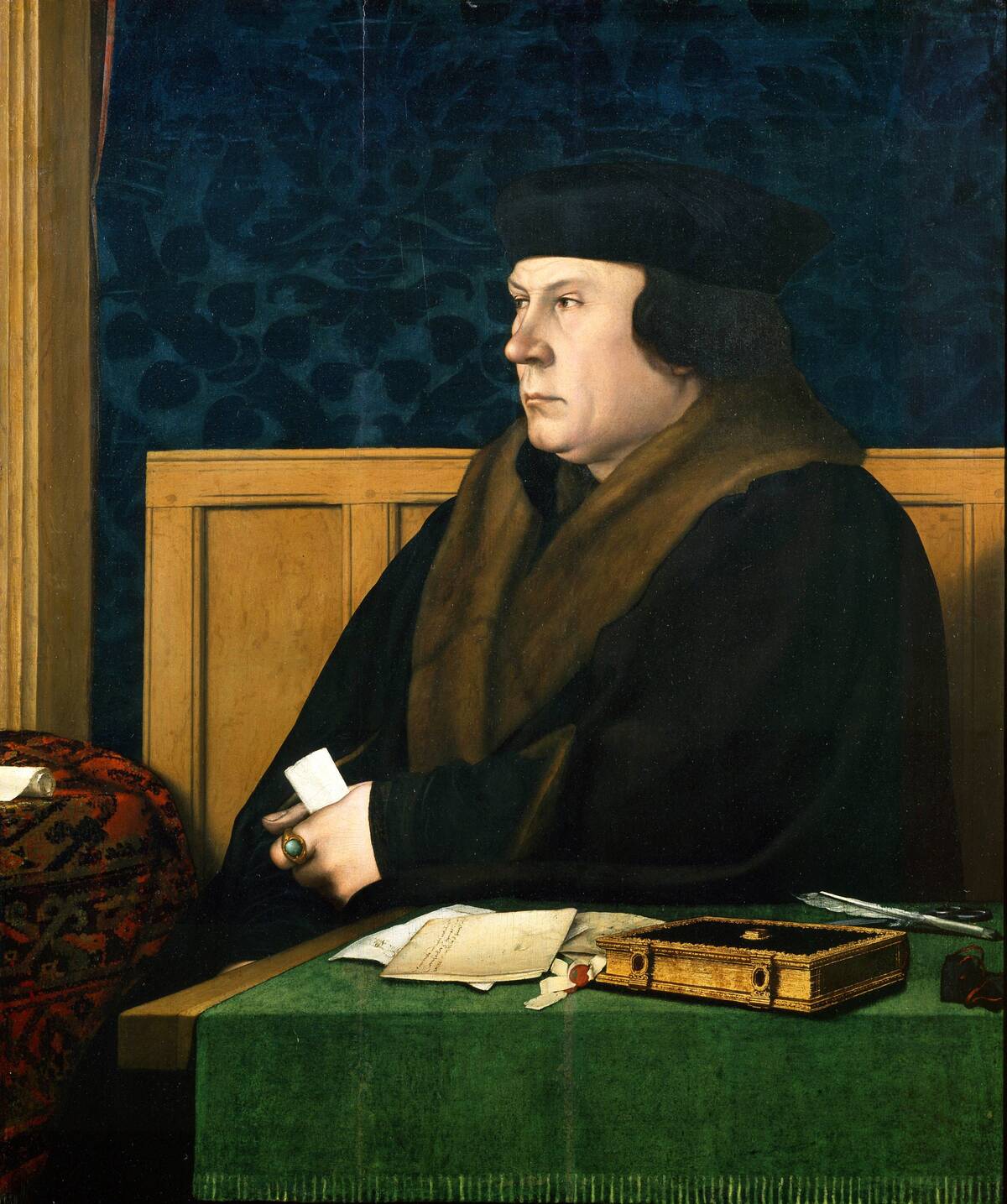 Portrait of Thomas Cromwell by Hans Holbein the Younger