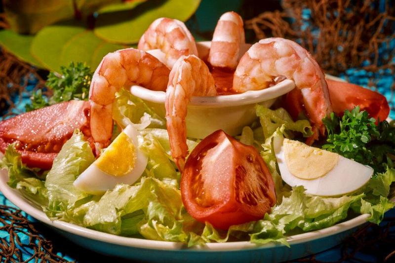 shrimp cocktail 1298270866 shrimp cocktail with tomatoes and hard boiled eggs