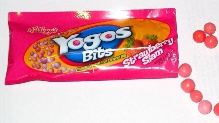 package of yogos strawberry slam