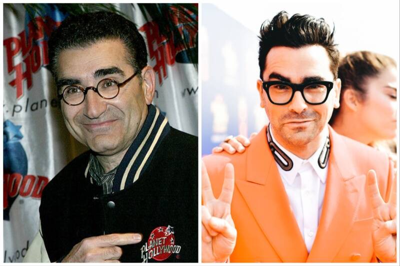 Eugene and Dan Levy