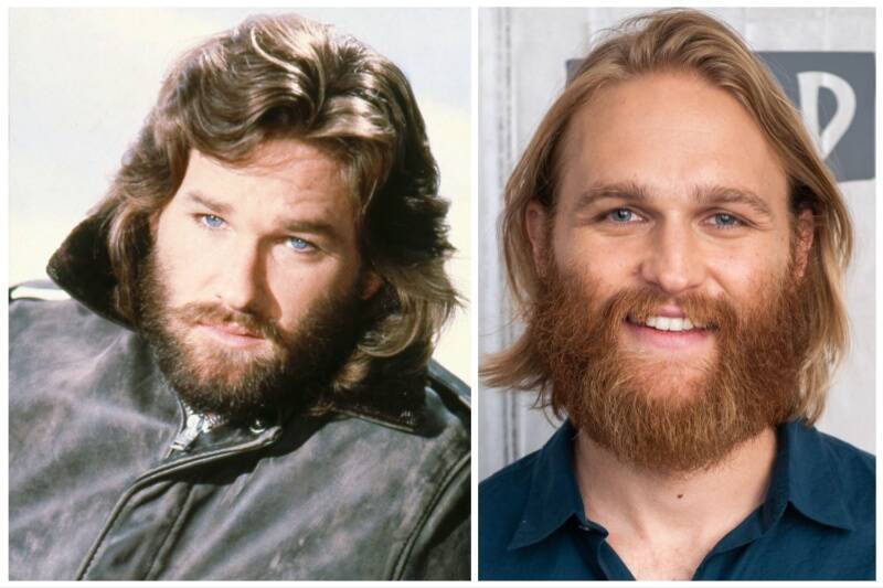 Kurt and Wyatt Russell