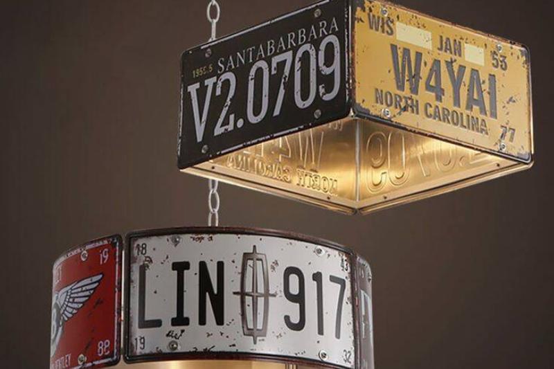 License plate lights