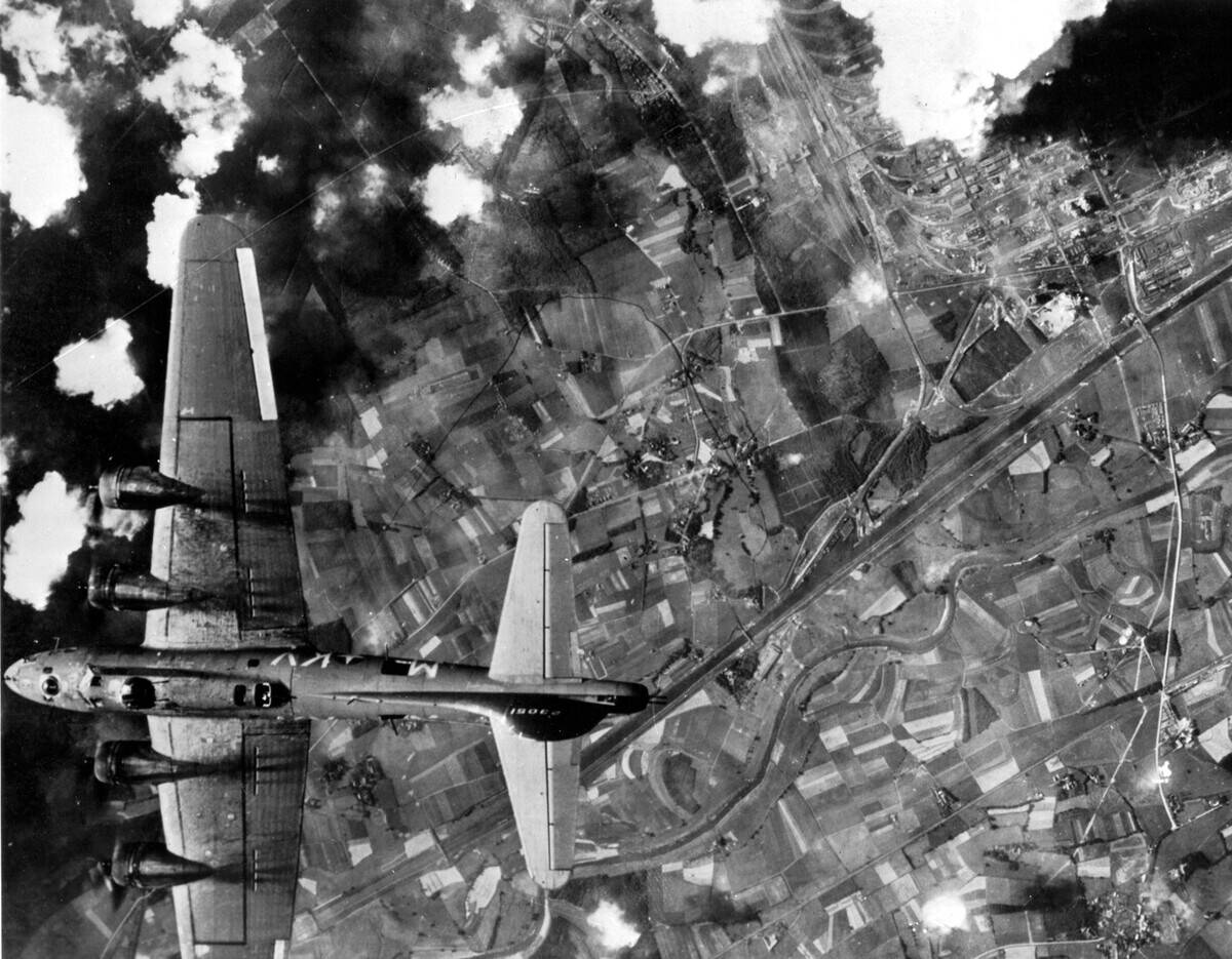 Made during the aerial raid on Naples