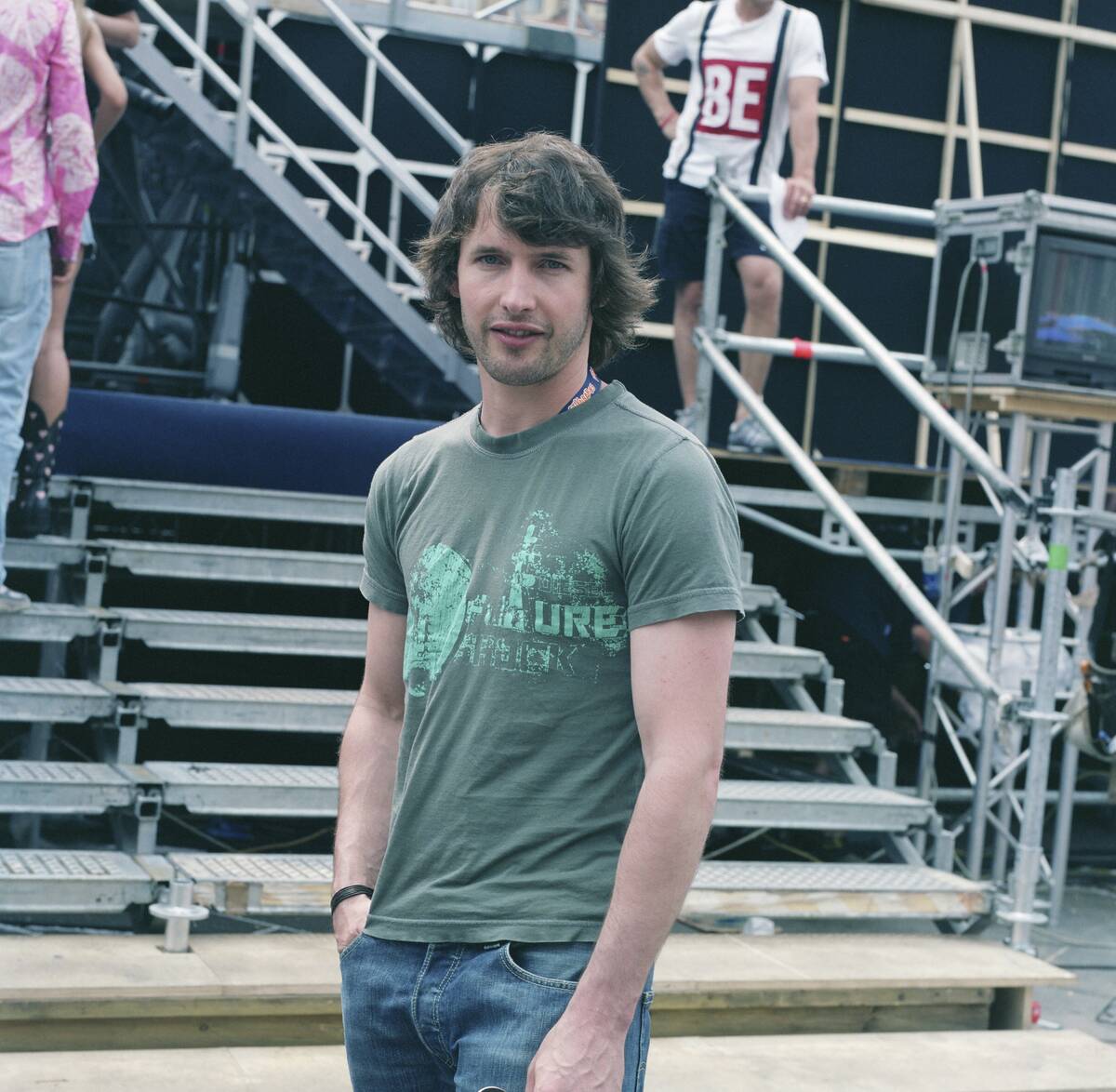 The pop singer James Blunt...