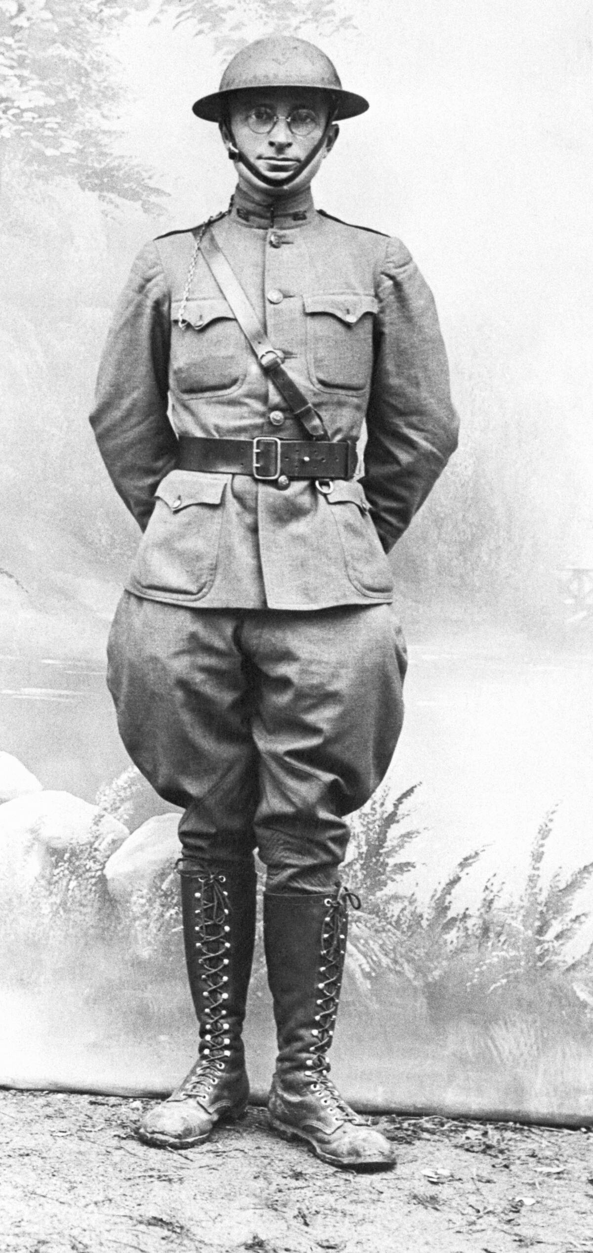 Harry S. Truman In Ww I Uniform