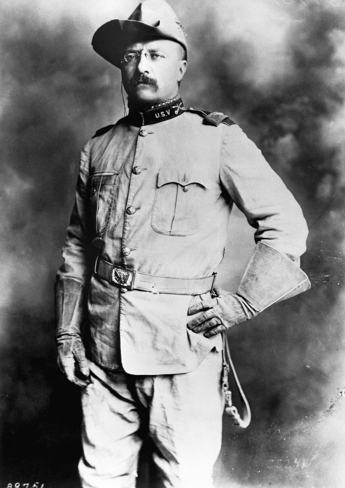 Portrait of Col. Theodore Roosevelt During Spanish-American War