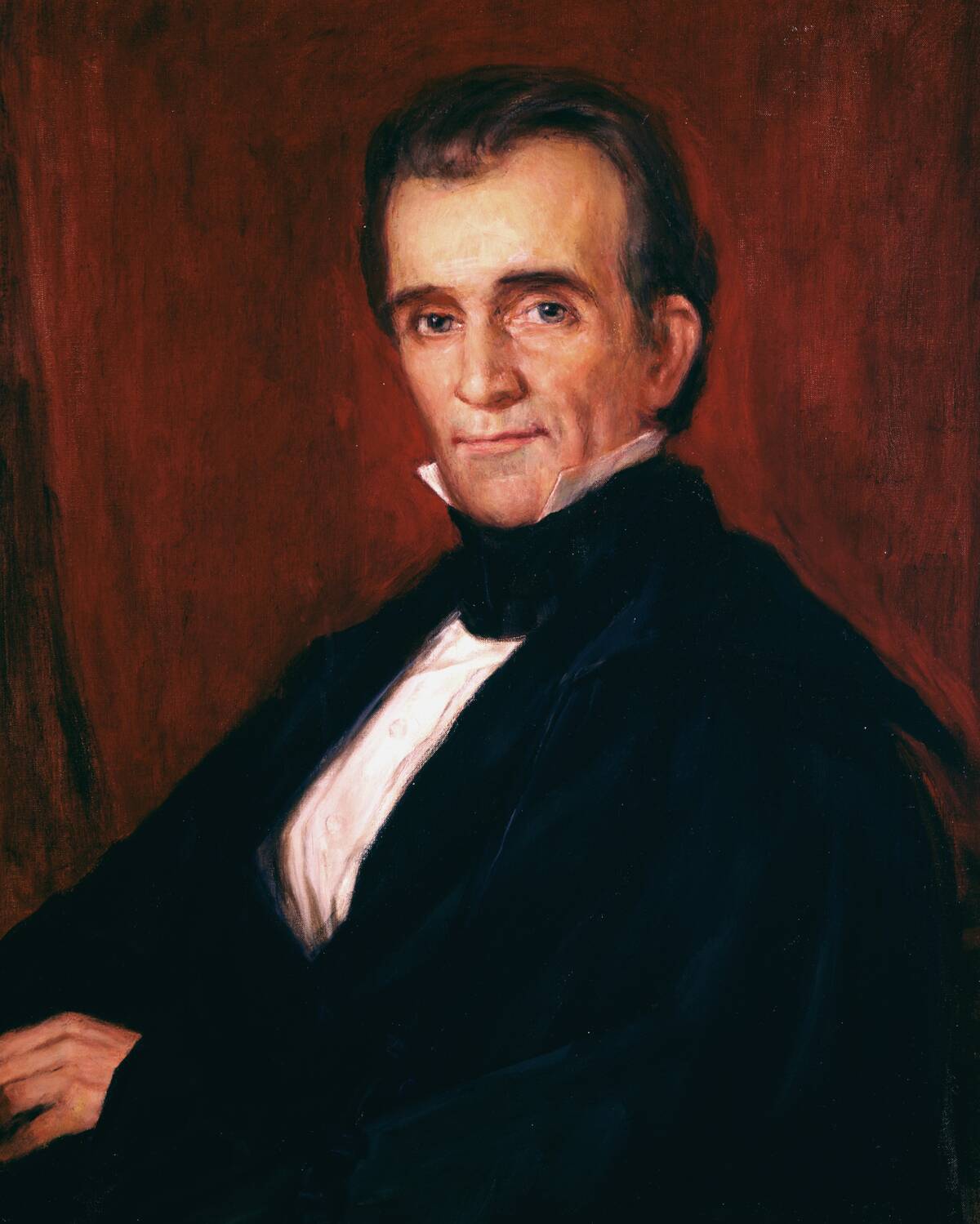 Portrait Painting of James K. Polk