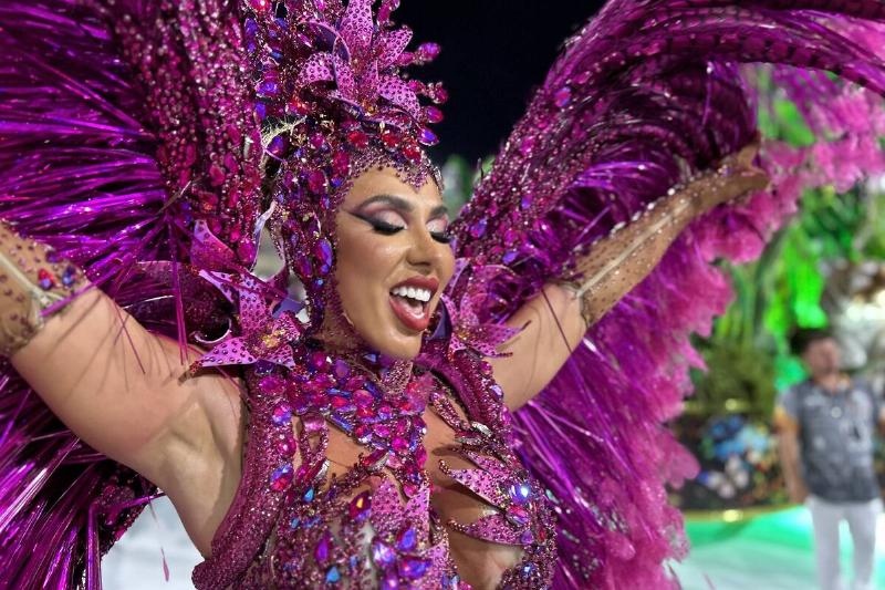 Carnival in Rio - Carnival parade in the Sambodrome