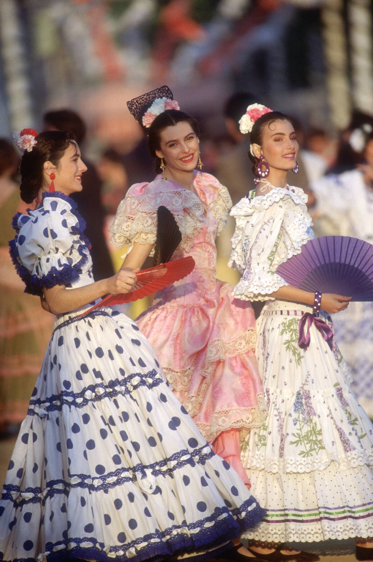Flamenco Dancers During April Fair