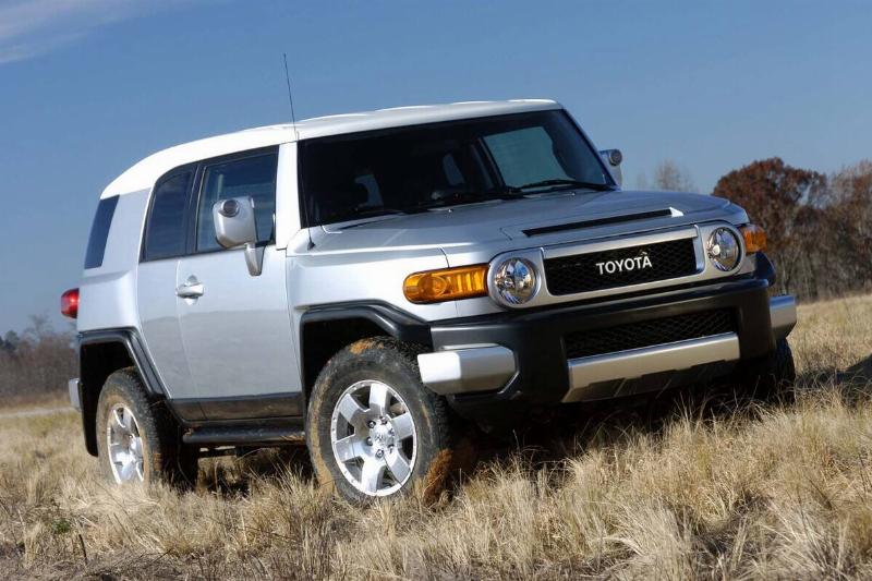 The new Toyota FJ Cruiser is shown Tuesday, December 13, 200