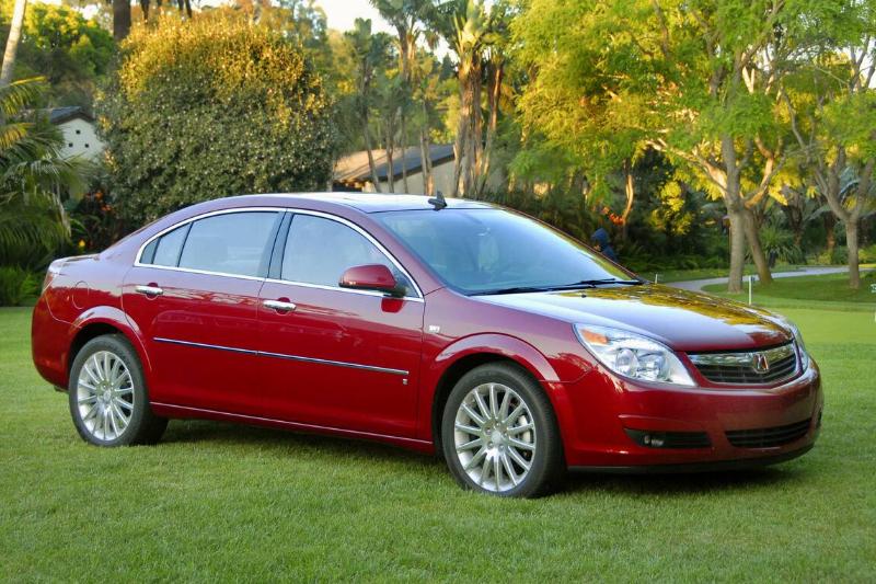 The Saturn Division of General Motors displays its 2007 Satu