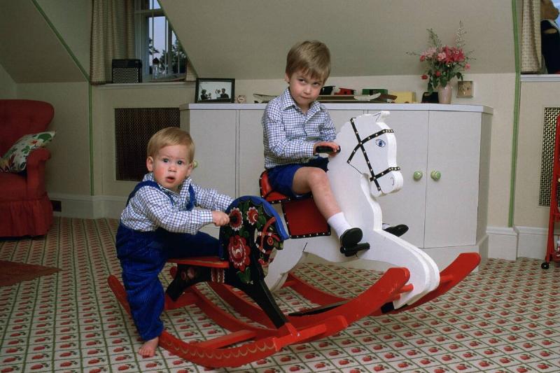 William And Harry Rocking Horse