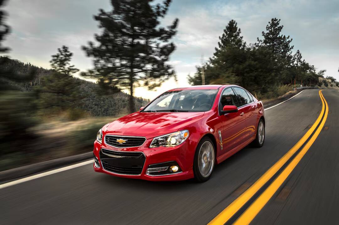 2014-Chevrolet-SS-red-front-three-quarter-in-motion-021