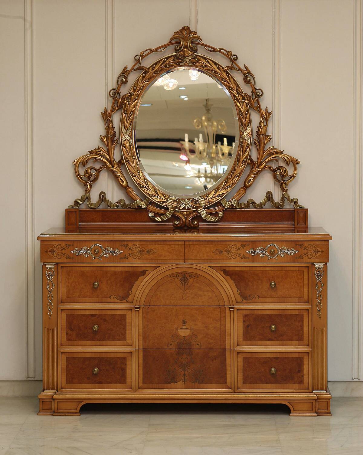 Antique Vanity Mirror by Ravissant at New Freinds Colony in New Delhi, India ( House furnishing, Furniture, Decoration )
