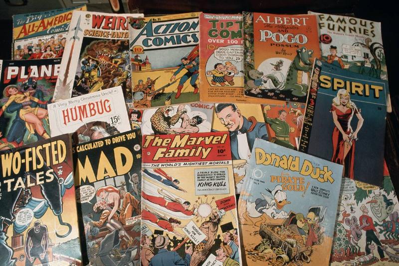 Collection of Old Comic Books Collection of Old Comic Books