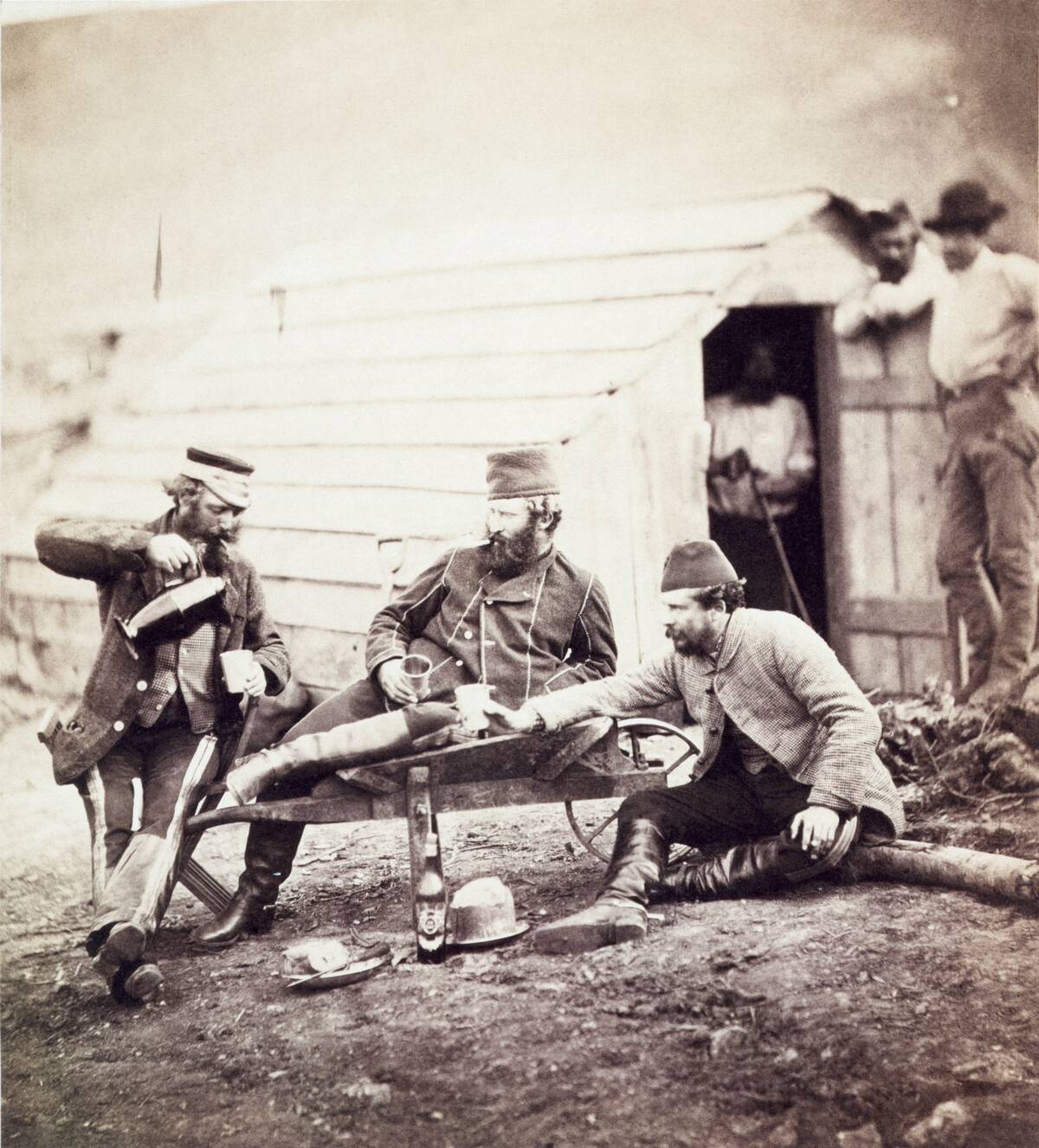 French and English Soldiers