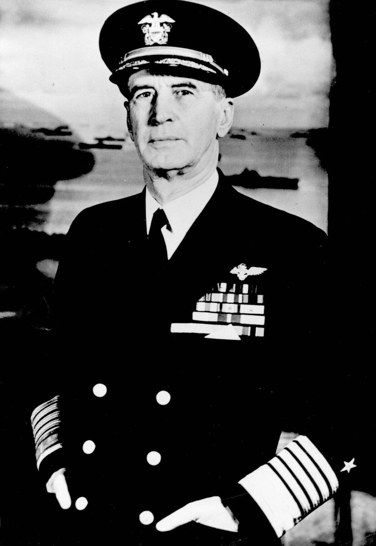 Portrait Of Ernest J. King