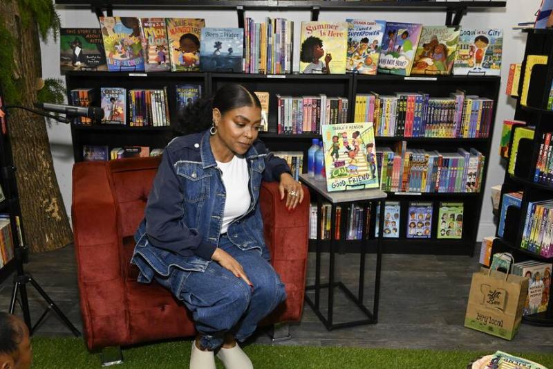 Taraji P. Henson Signs Books At The Lit Bar Bookstore Event For Her New Book, “You Can Be A Good Friend (No Matter What!)” Taraji P. Henson Signs Books At The Lit Bar Bookstore Event For Her New Book, “You Can Be A Good Friend (No Matter What!)”
