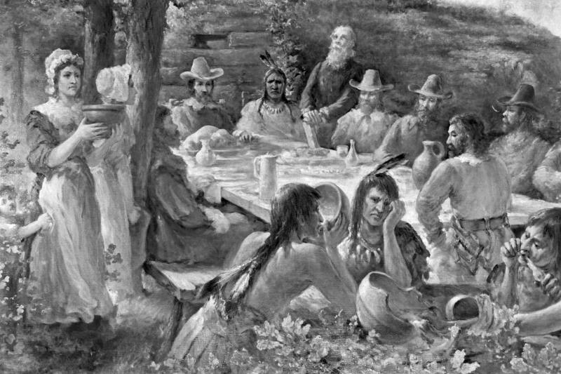 THE FIRST THANKSGIVING... THE FIRST THANKSGIVING...