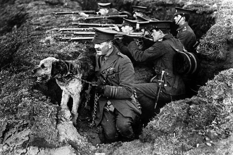 World War I English Captain