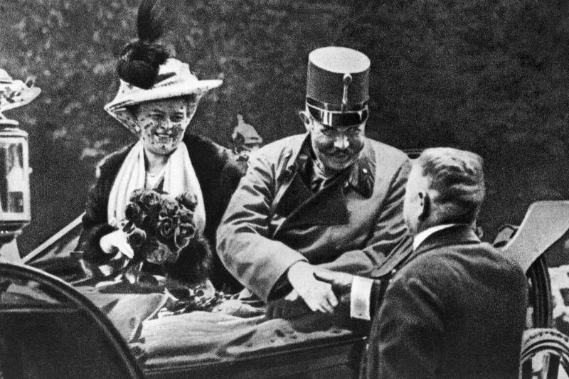 Franz Ferdinand, Archduke of Austria and his Wife Sophie, Duchess of Hohenberg