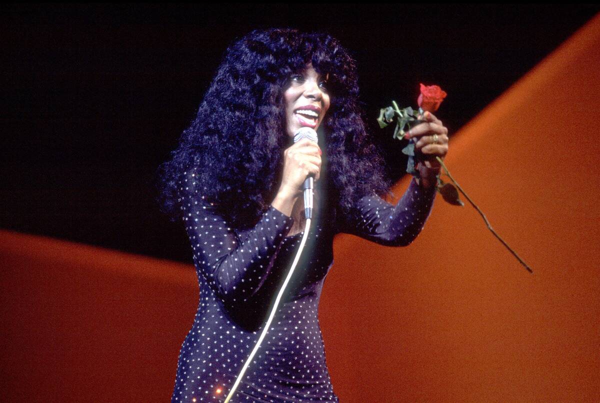 Donna Summer On Stage
