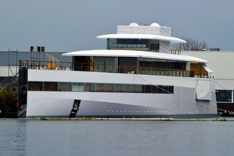 NETHERLANDS-US-APPLE-YACHT-STEVE-JOBS NETHERLANDS-US-APPLE-YACHT-STEVE-JOBS