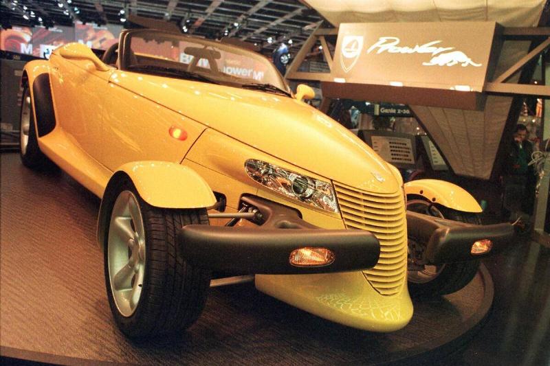 The Plymouth Prowler is on display 07 January at t
