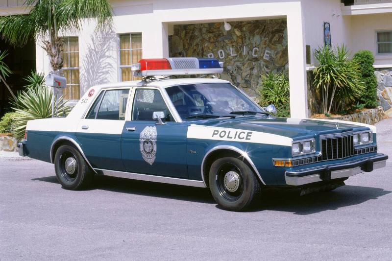 1984 Dodge Diplomat Police car 1984 Dodge Diplomat Police car
